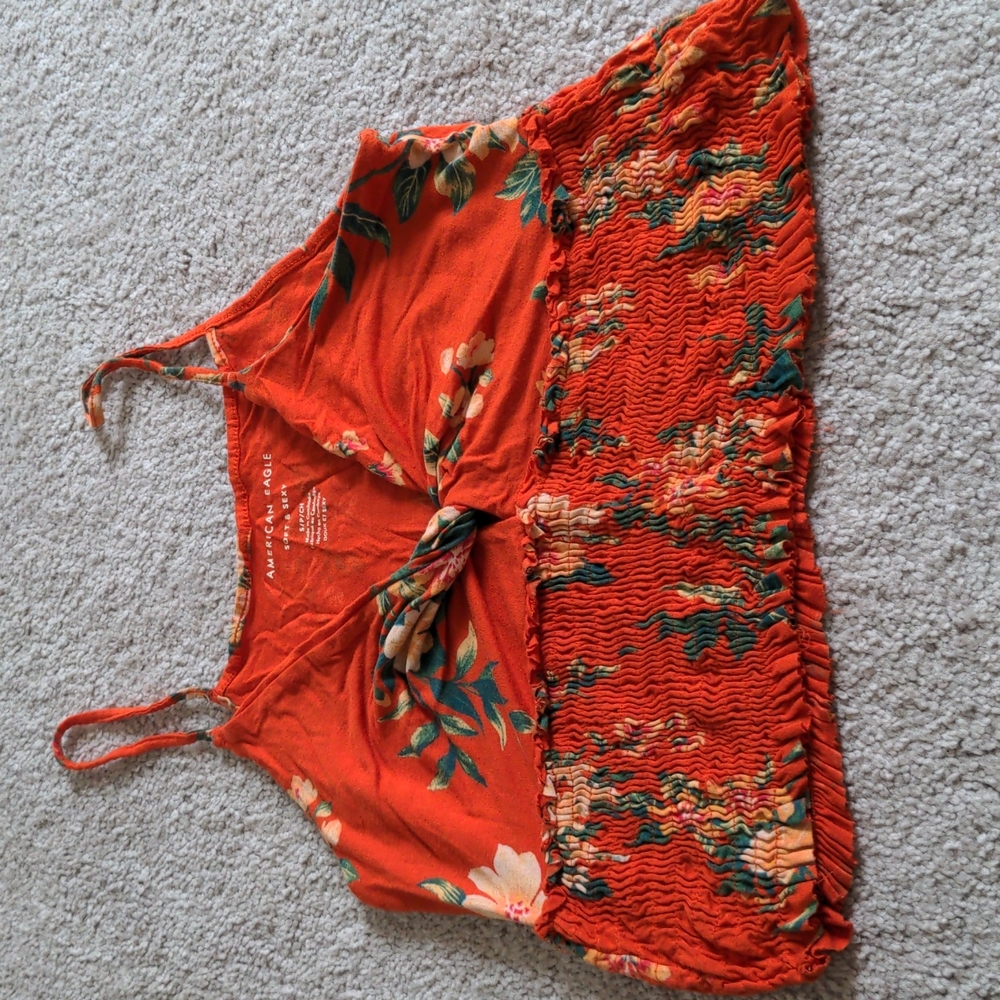 A tank crop top